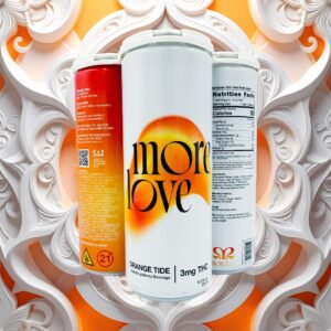 More Love Orange Tide 3mg (4 pack)