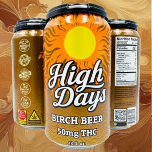 High Days Birch Beer 50mg (4 Pack)