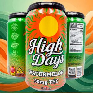 High Days Watermelon 50mg (4 Pack)