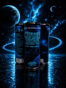 Outer Sips Dark Cherry 10mg (4 pack)