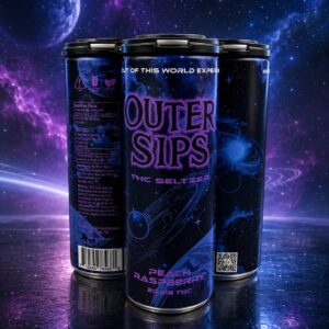 Outer Sips Peach Raspberry 20mg (4 pack)