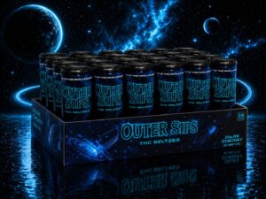 Outer Sips Dark Cherry 10mg (Case of 24)